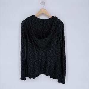 Mossimo Black Open Front Cardigan Size‎ M